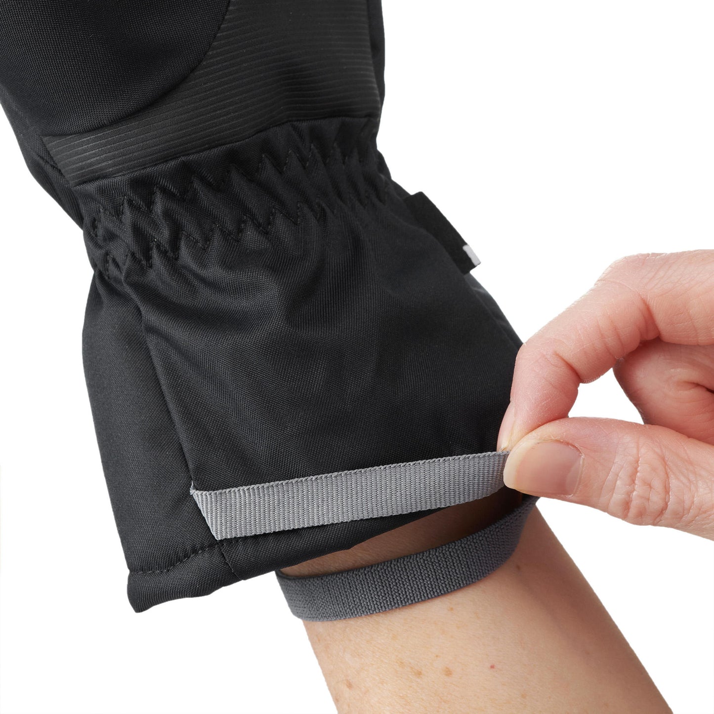 Wedze Adult 100 Waterproof Ski Gloves