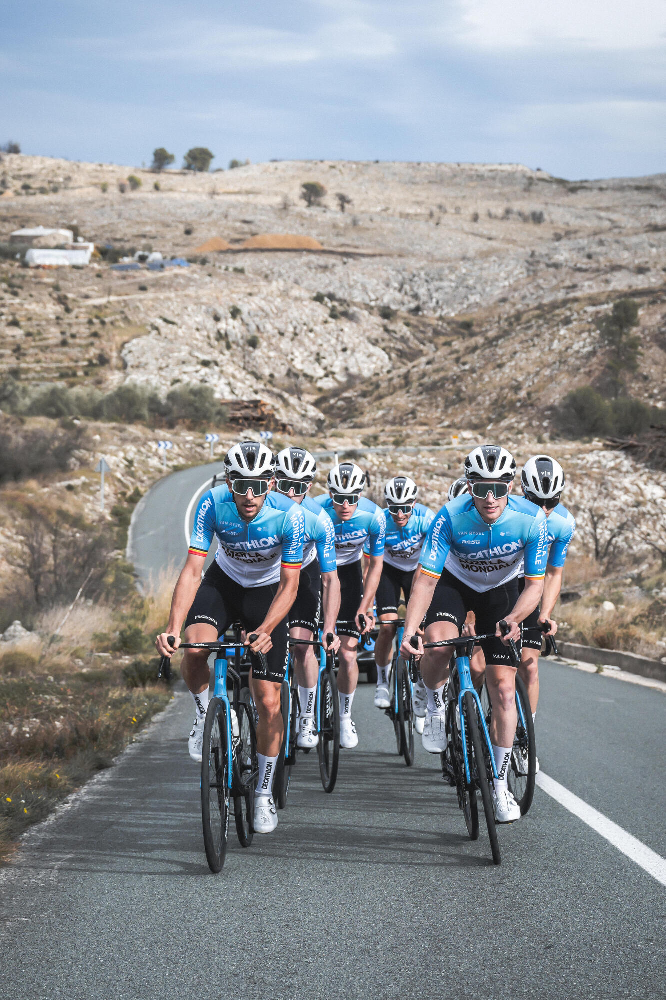 Van Rysel RCR Pro Replica Dura Ace Road Bike - Di2 AG2R Team