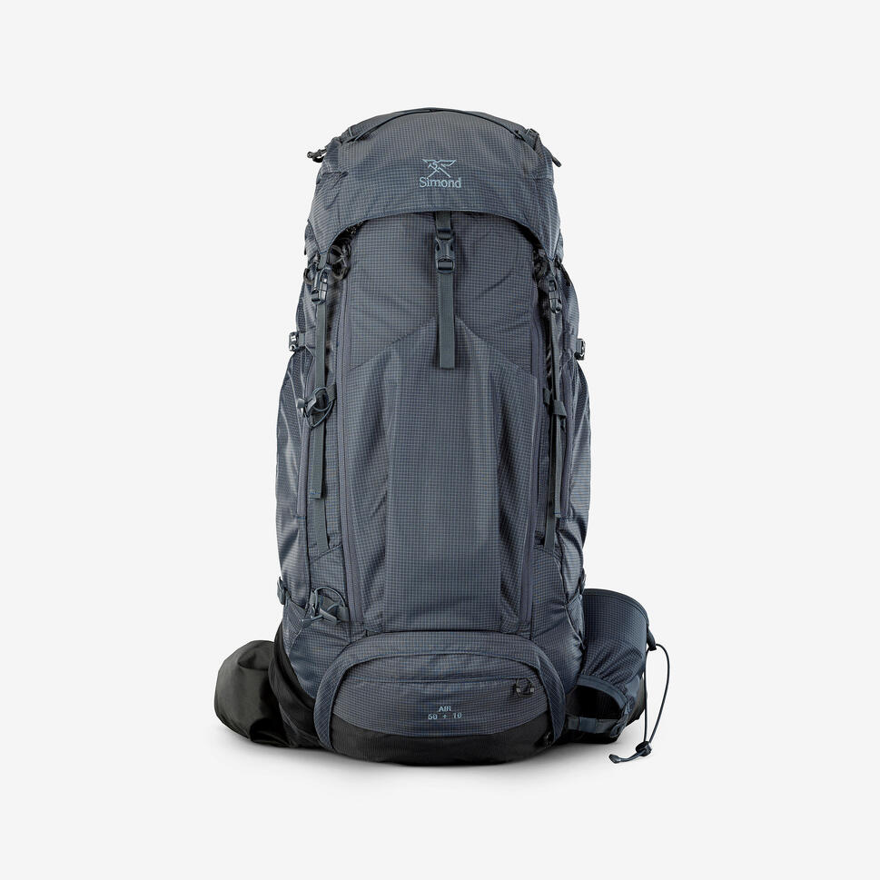 Men’s 50+10 L Trekking Backpack, MT500 Air