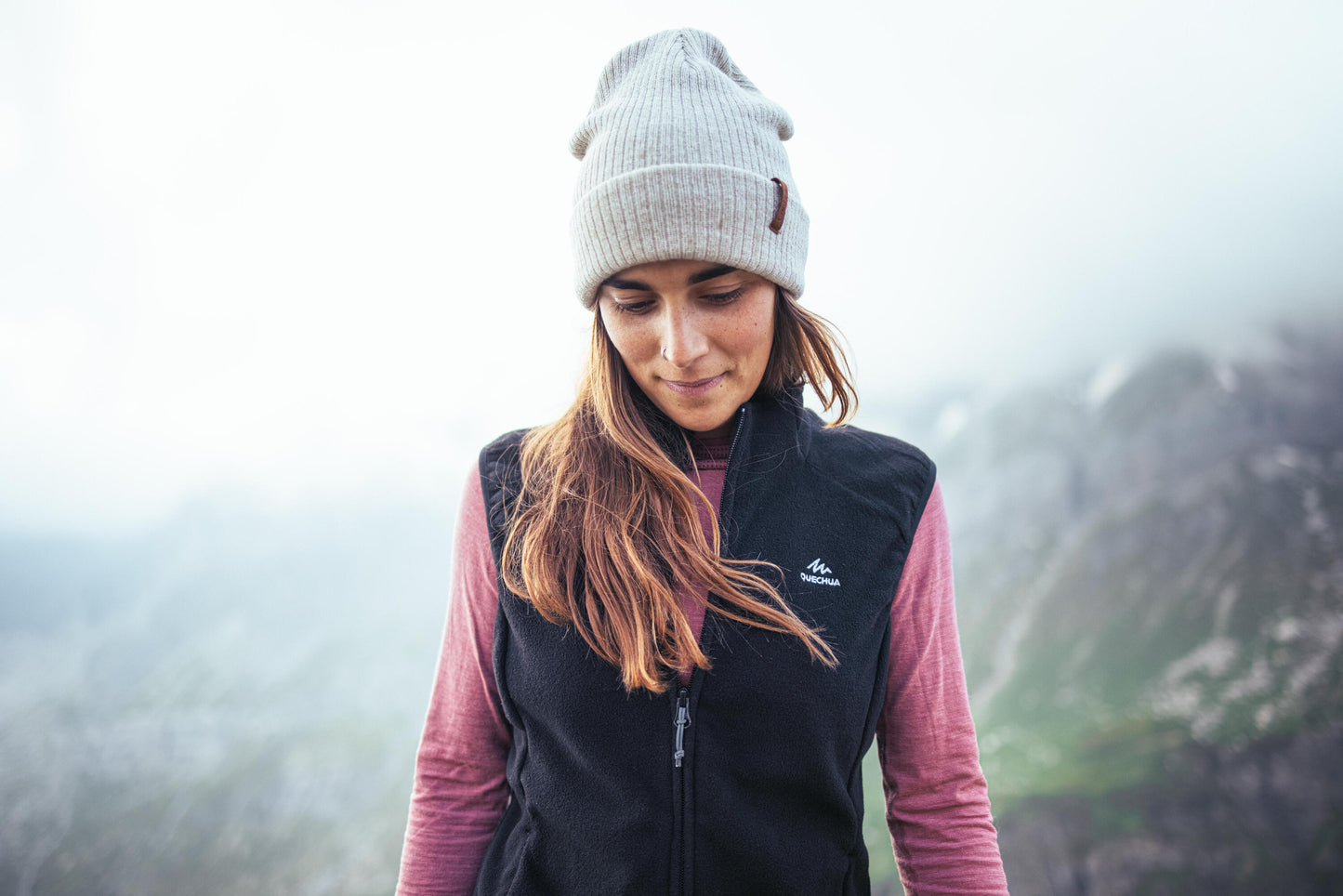 Quechua Women's MH120 Hiking Fleece Vest