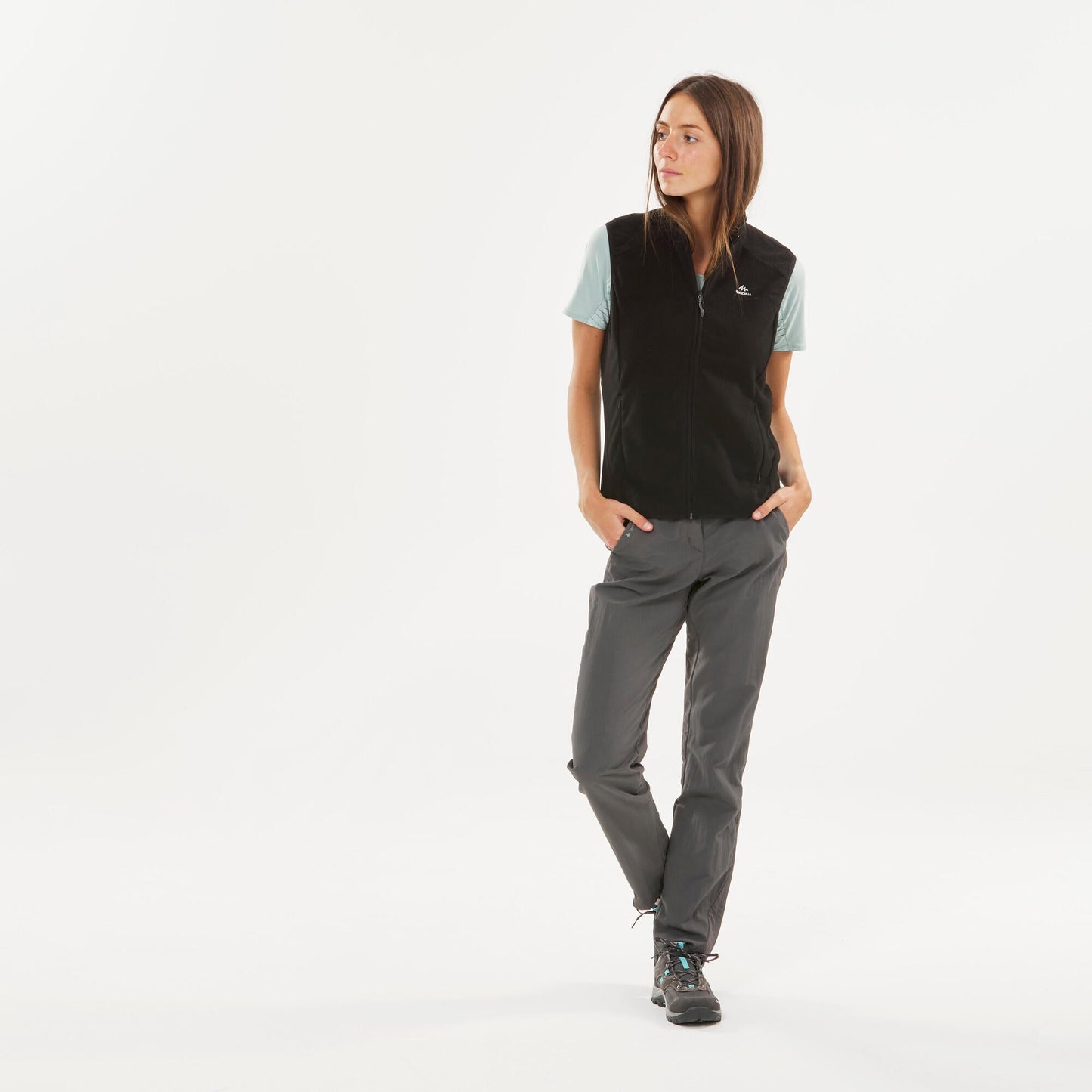 Quechua Women's MH120 Hiking Fleece Vest
