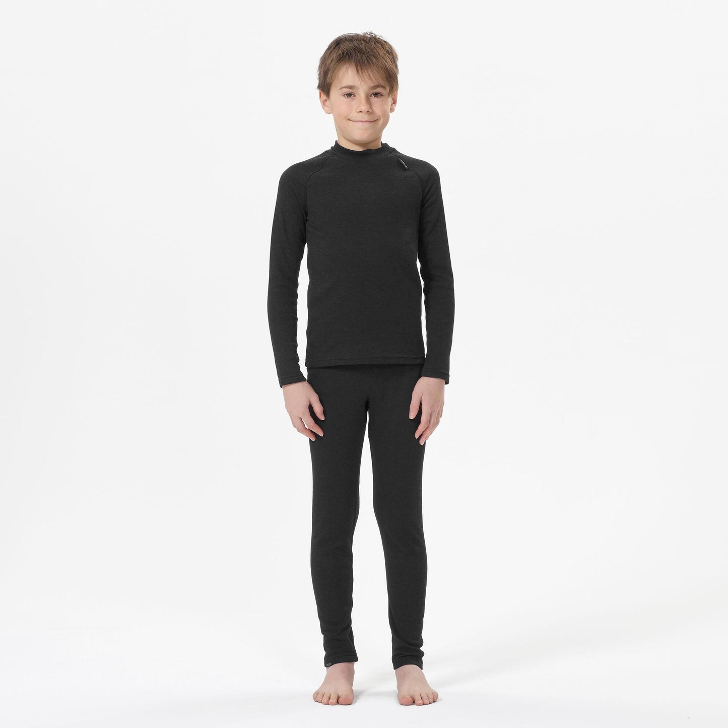 Wedze Kids' BL100 Thermal Ski Base Layer Bottom
