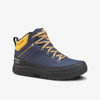 Quechua Men's NH100 Warm Waterproof Mid Hiking Boots