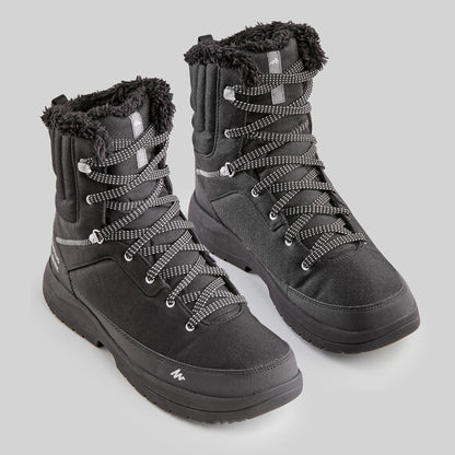 Quechua Men's NH100 Warm Waterproof High Hiking Boots