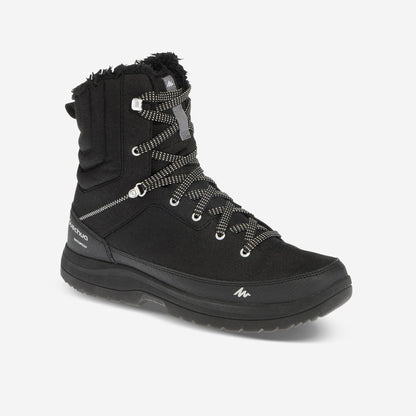 Quechua Men's NH100 Warm Waterproof High Hiking Boots