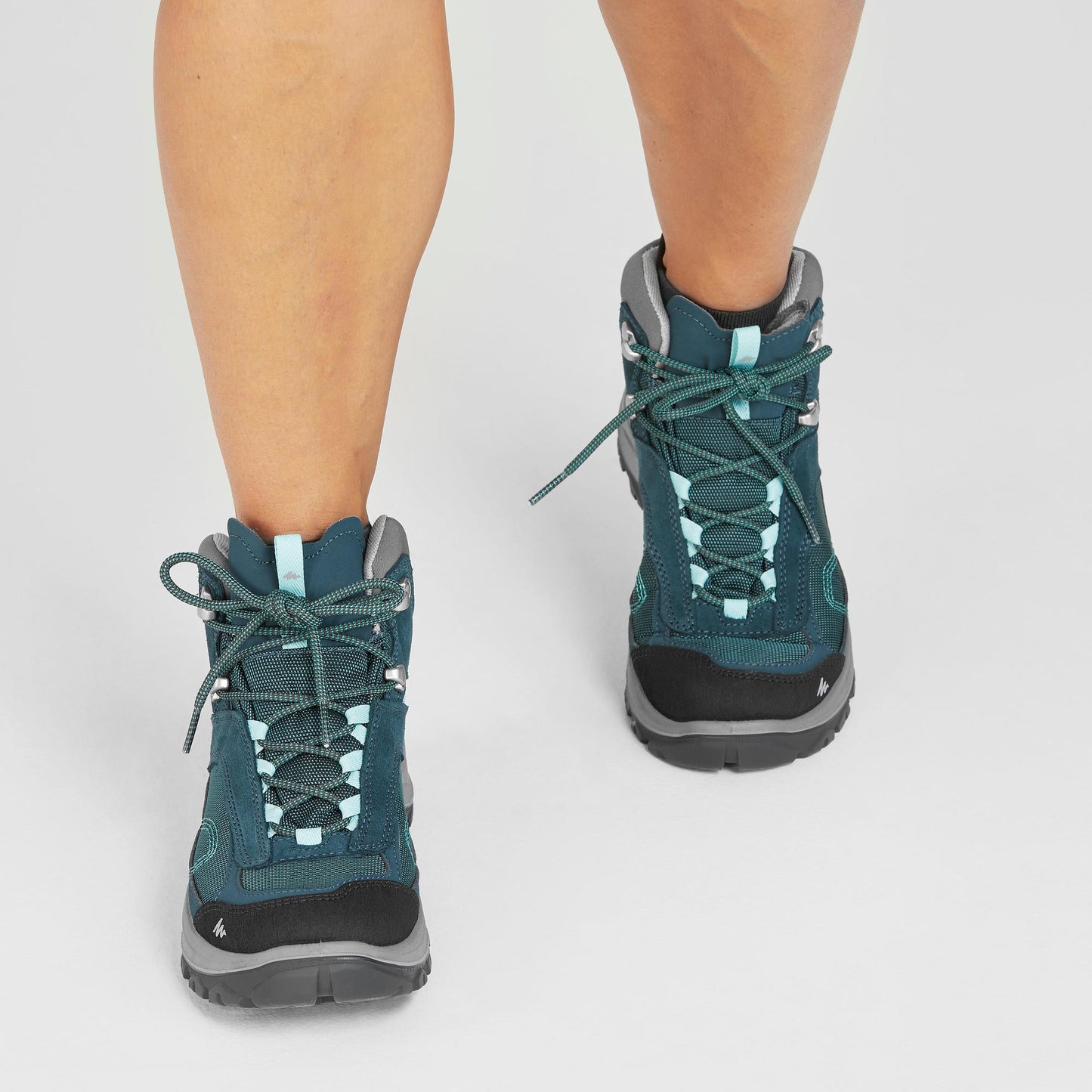 Quechua Women's MH100 Waterproof Mid Hiking Shoes