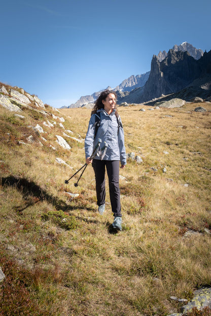 Quechua Women's MH100 Waterproof Hiking Rain Jacket