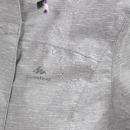 Quechua Women's MH100 Waterproof Hiking Rain Jacket