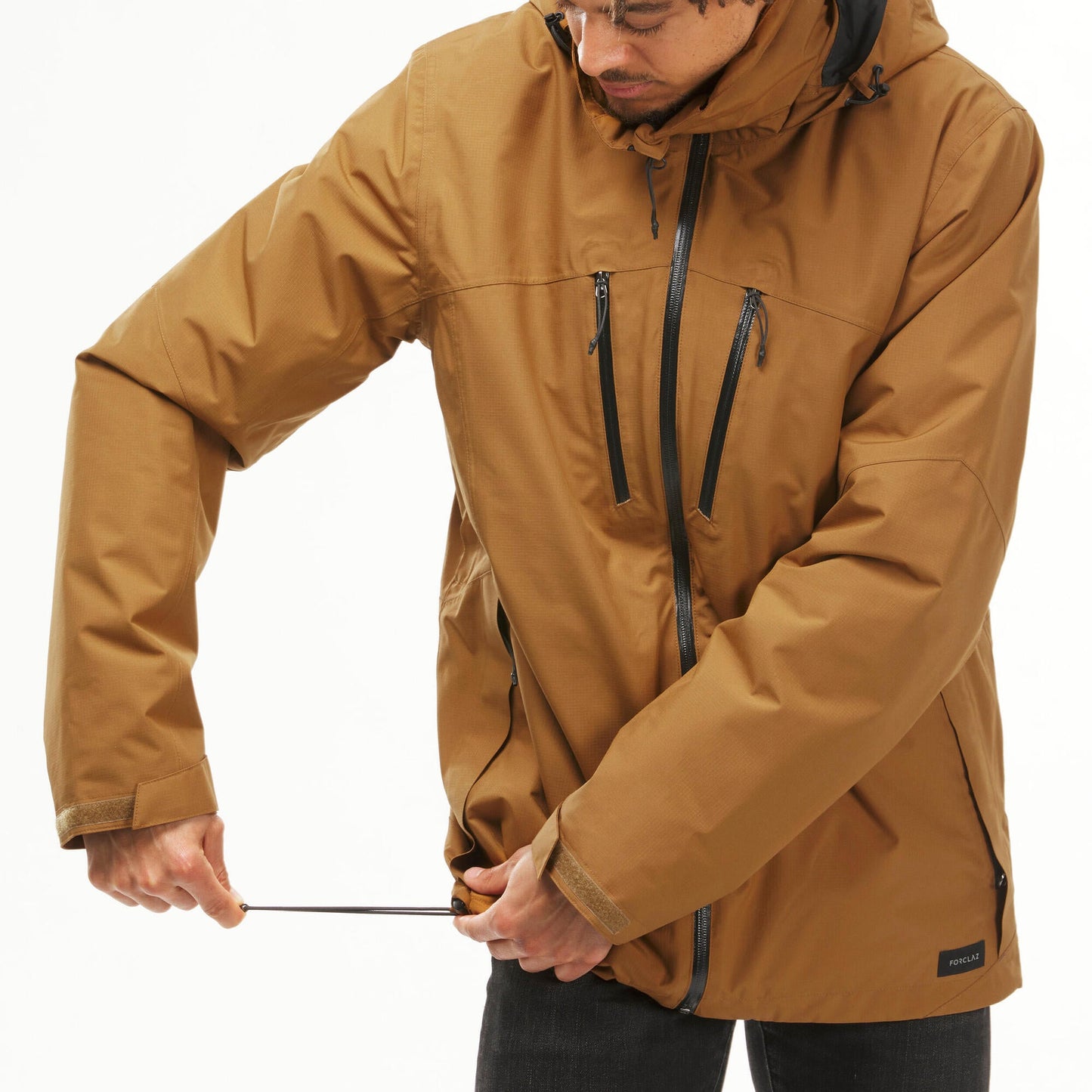 Forclaz Men's Travel 500 3-in-1 Waterproof Jacket