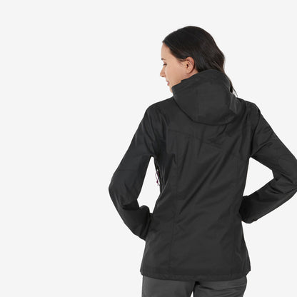 Quechua Women's MH100 Waterproof Hiking Rain Jacket