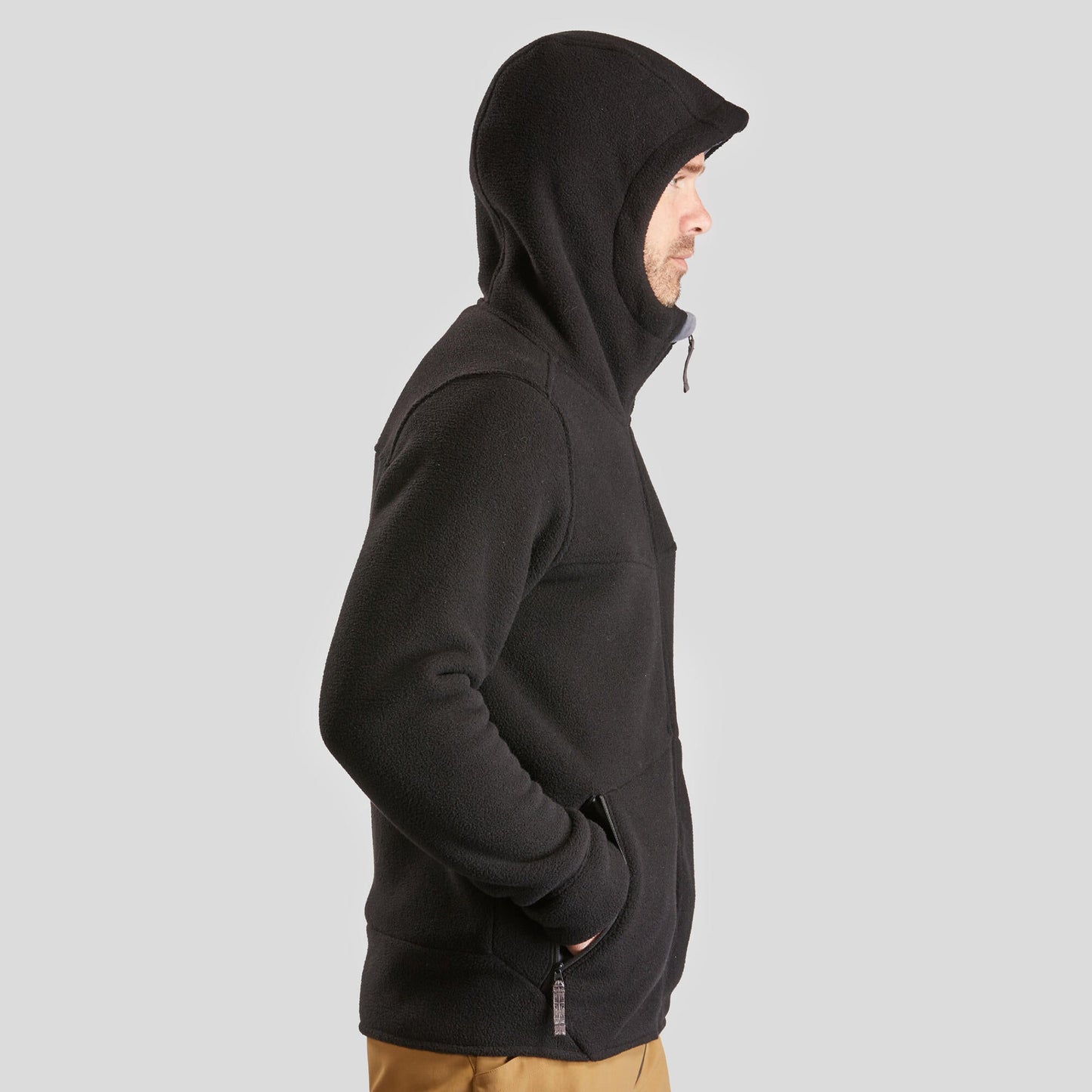Quechua Men's NH500 Warm Hiking Fleece Jacket