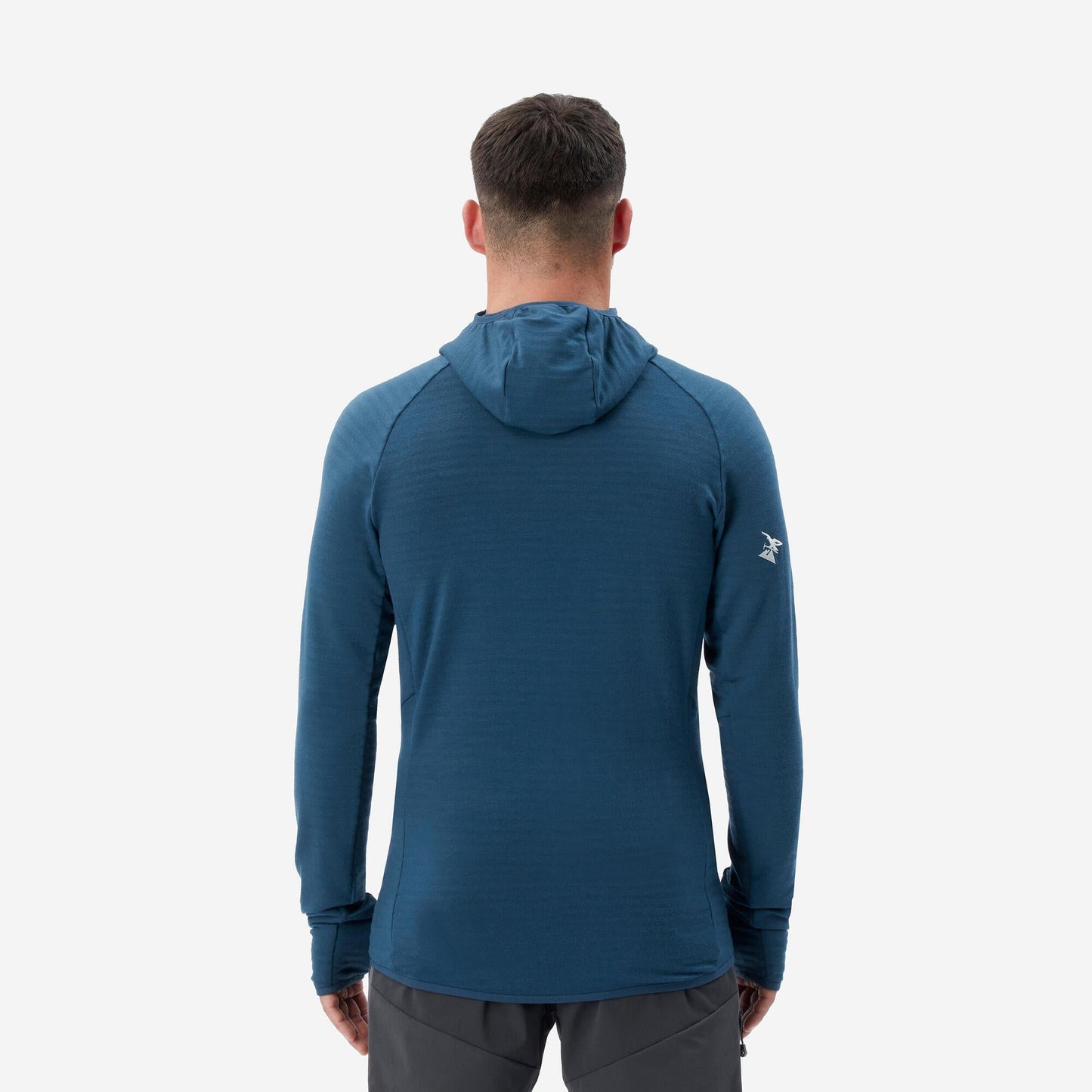 Simond Men's Hooded Merino Wool Pullover