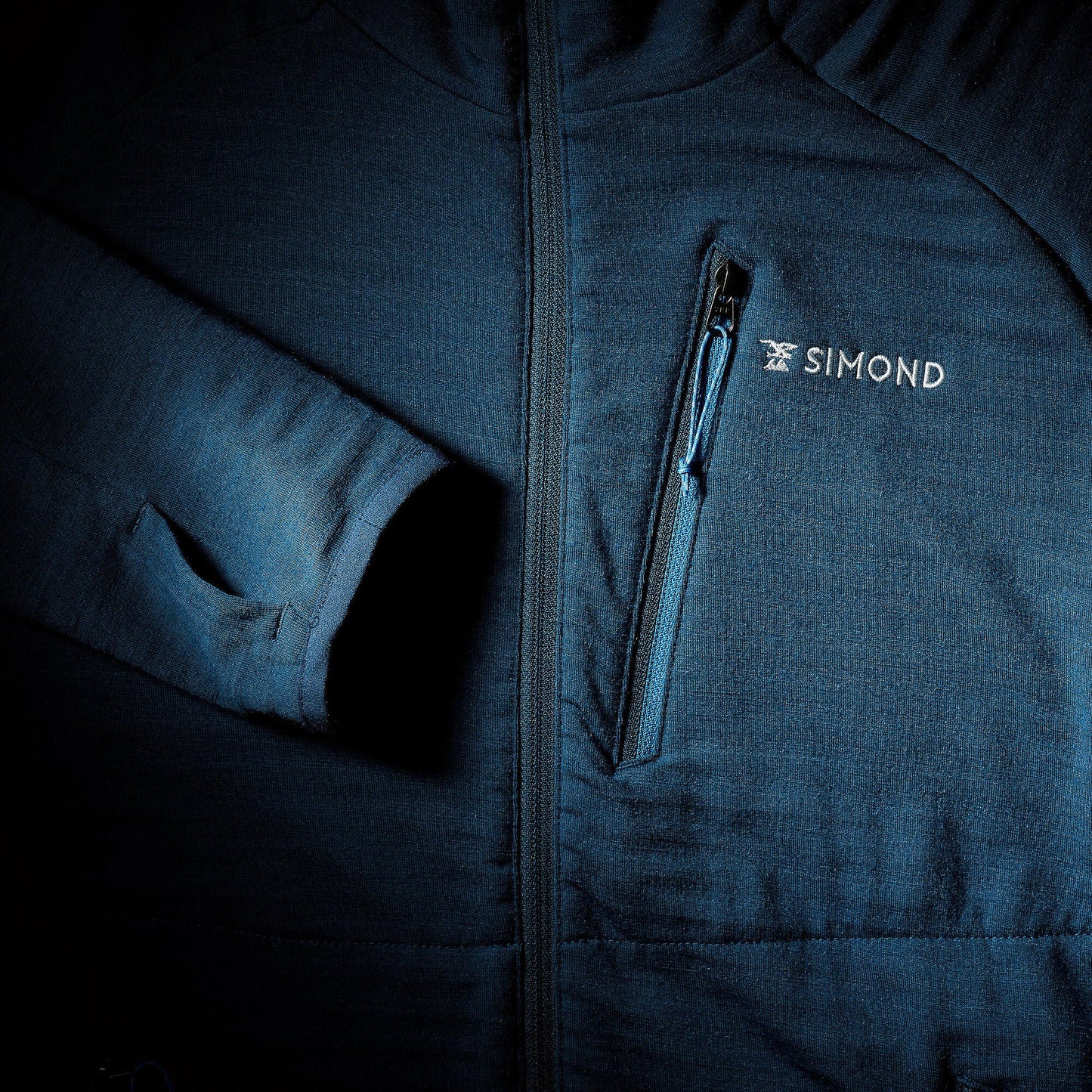 Simond Men's Hooded Merino Wool Pullover