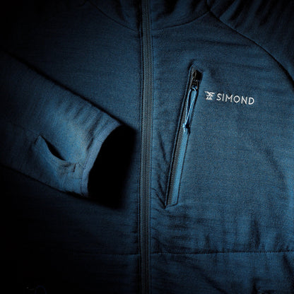 Simond Men's Hooded Merino Wool Pullover