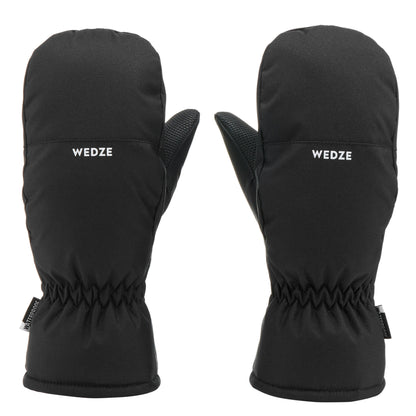 Wedze Kids' 100 Warm and Waterproof Ski Mittens