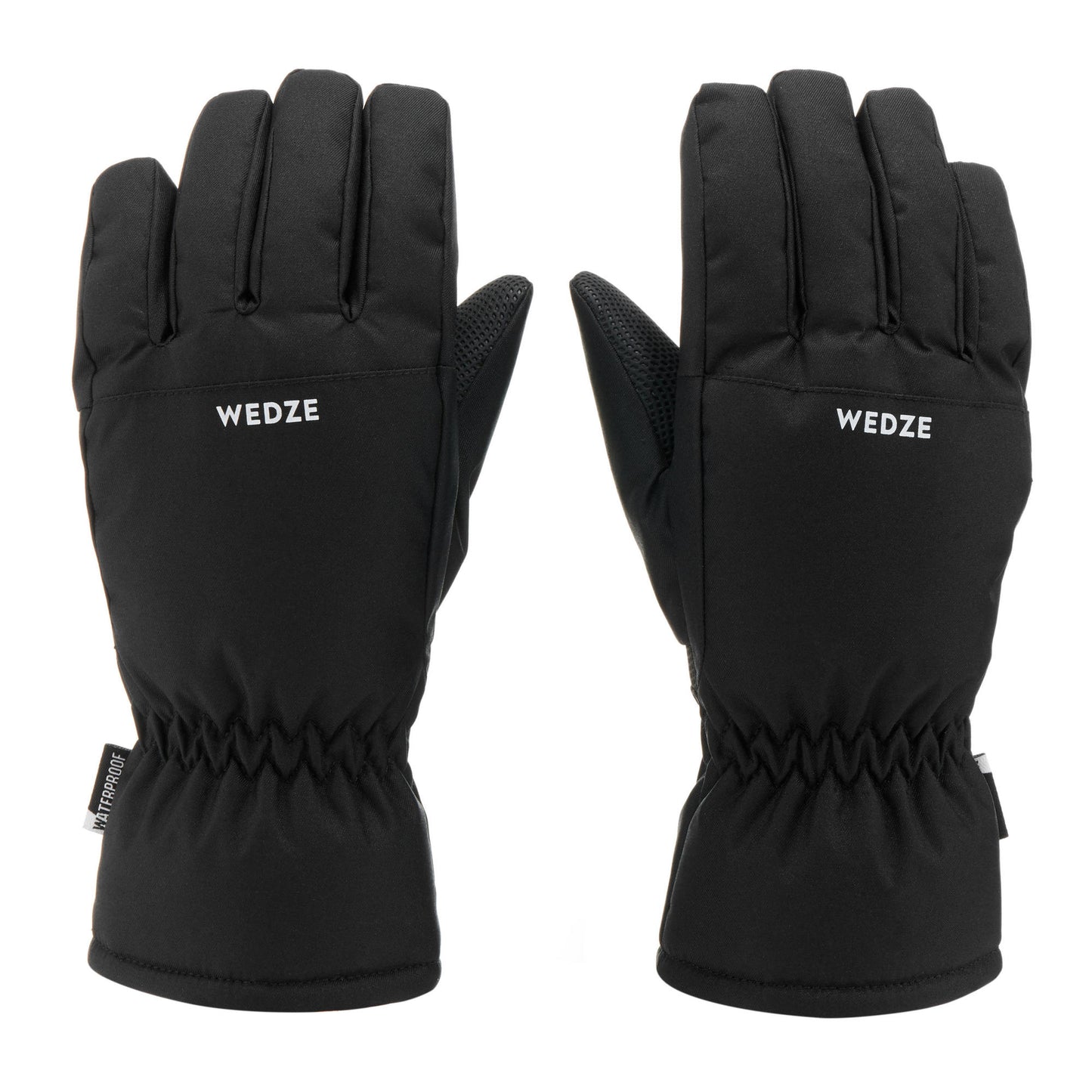 Wedze Kids' 100 Warm Waterproof Ski Gloves
