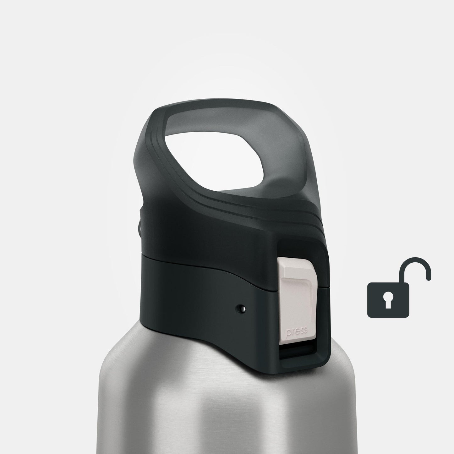 Quechua MH900 Double-Wall Insulated 800 ml Water Bottle