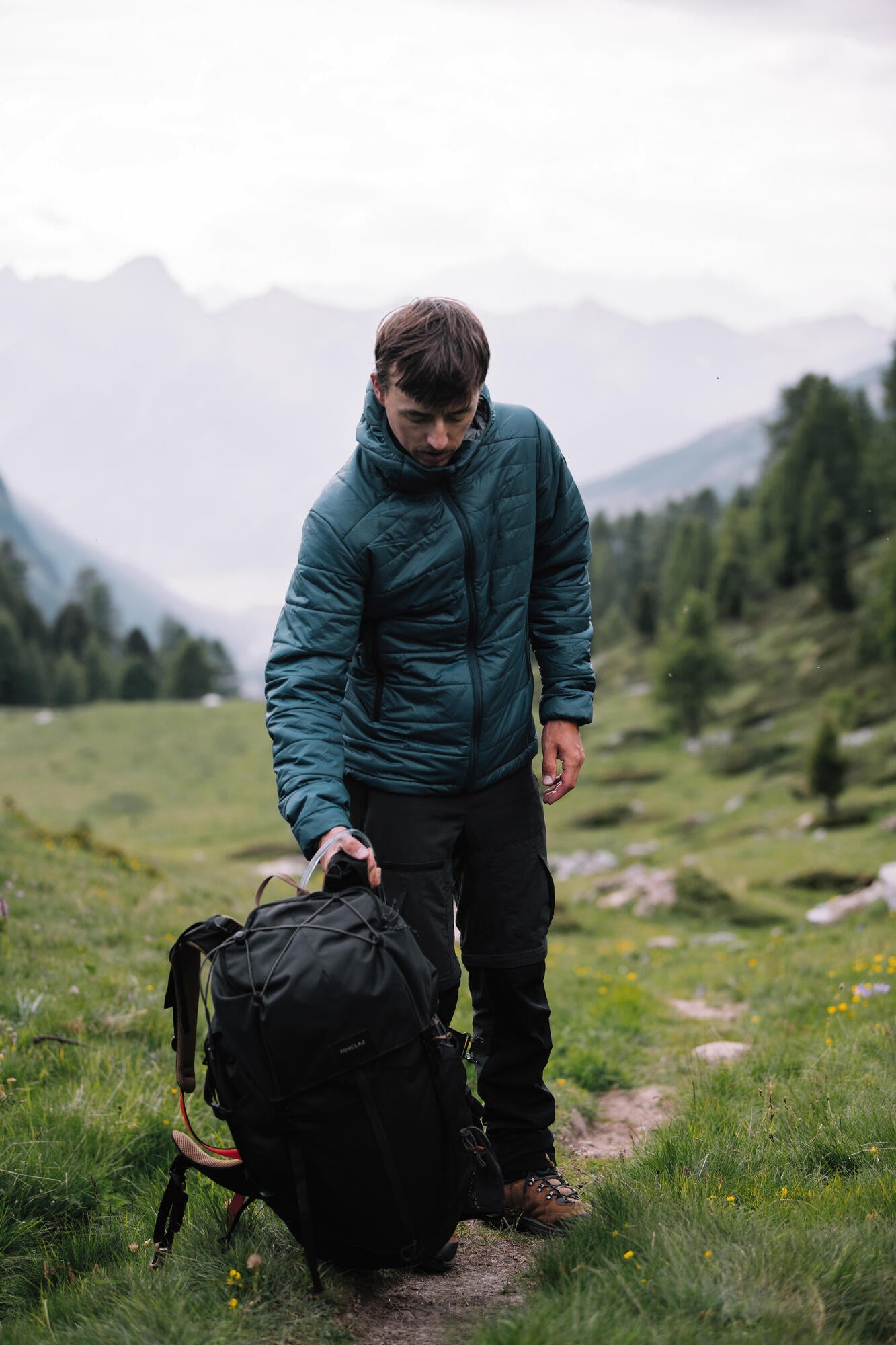 Simond Men's MT100 Easyfit 50 L Backpacking Pack