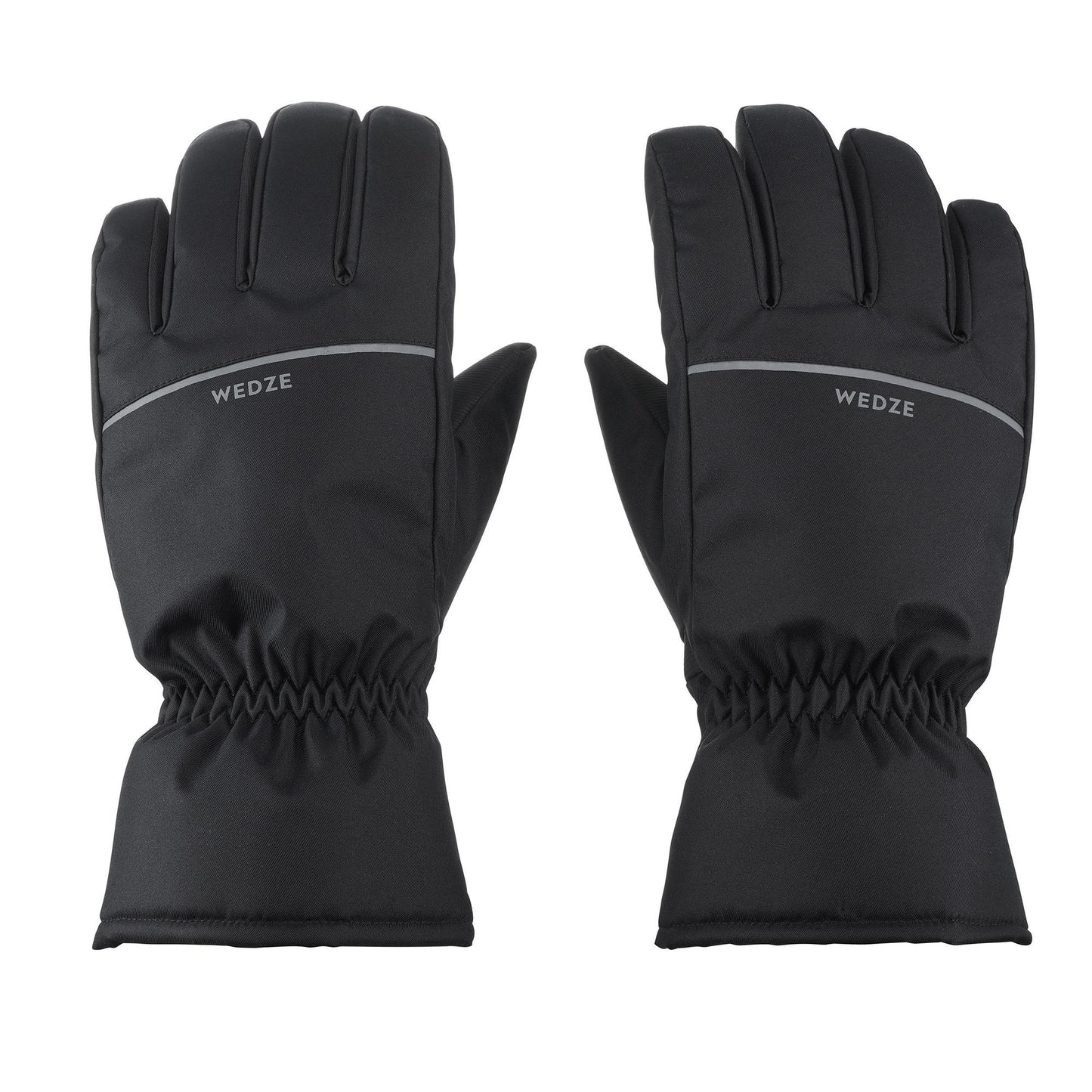 Wedze Adult 100 Waterproof Ski Gloves