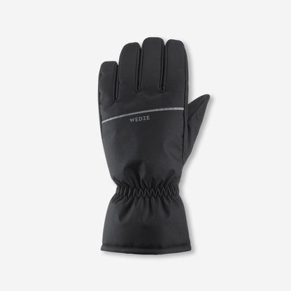 Wedze Adult 100 Waterproof Ski Gloves