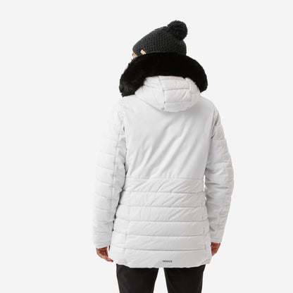 Wedze Women's 100 Mid-Length Warm Ski Jacket