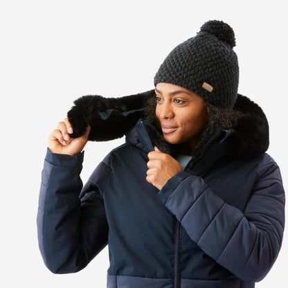 Wedze Women's 100 Mid-Length Warm Ski Jacket