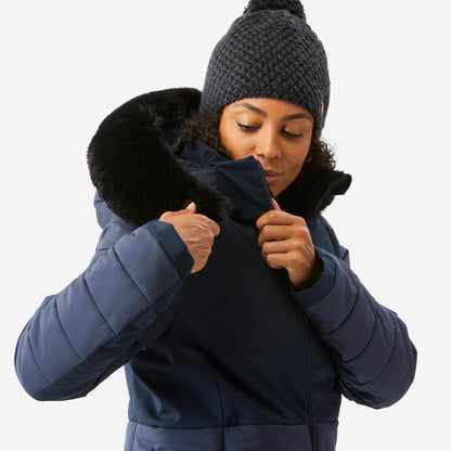 Wedze Women's 100 Mid-Length Warm Ski Jacket