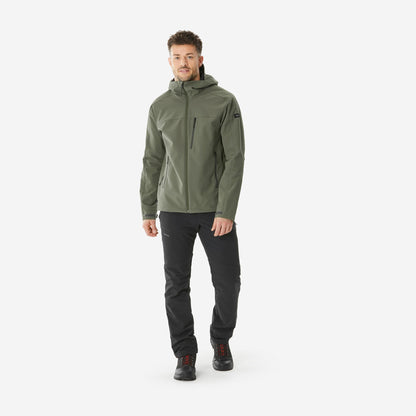 Forclaz Men's 500 Windbreaker Softshell Jacket