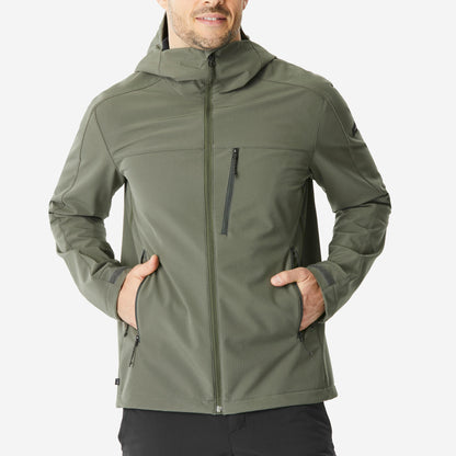 Forclaz Men's 500 Windbreaker Softshell Jacket