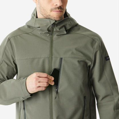 Forclaz Men's 500 Windbreaker Softshell Jacket