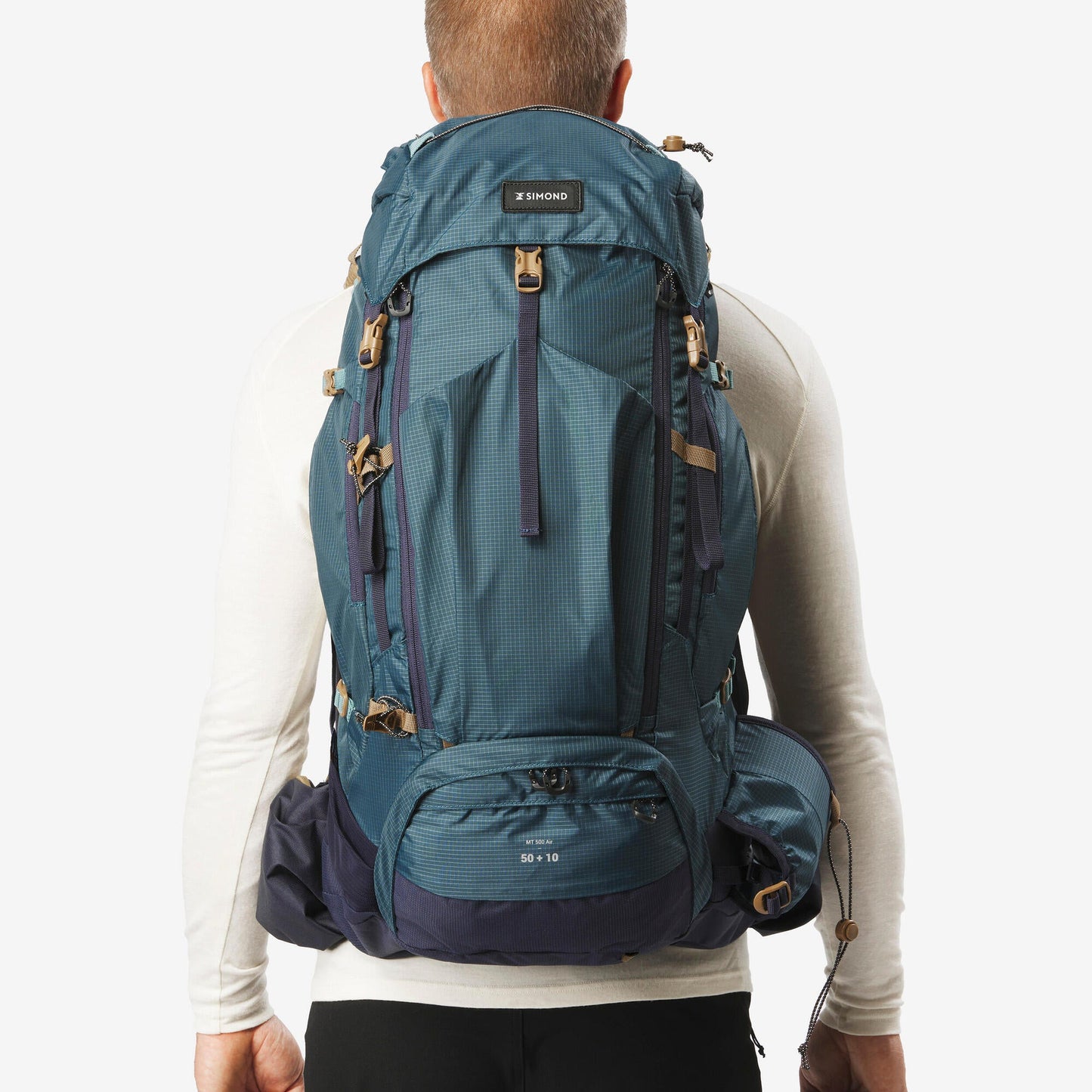 Simond Men's MT500 Air 50+10 L Backpacking Backpack