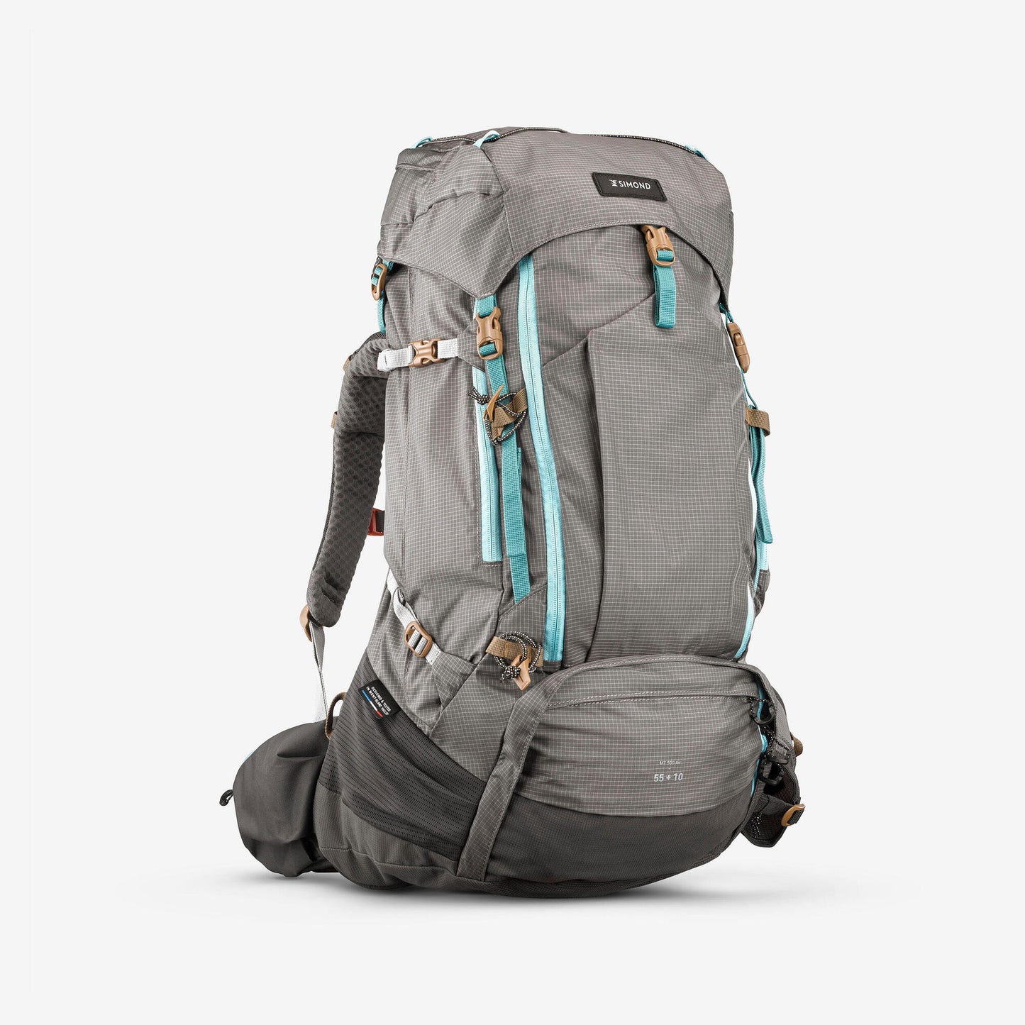 Simond Women's MT500 AIR 55+10L Backpacking Pack