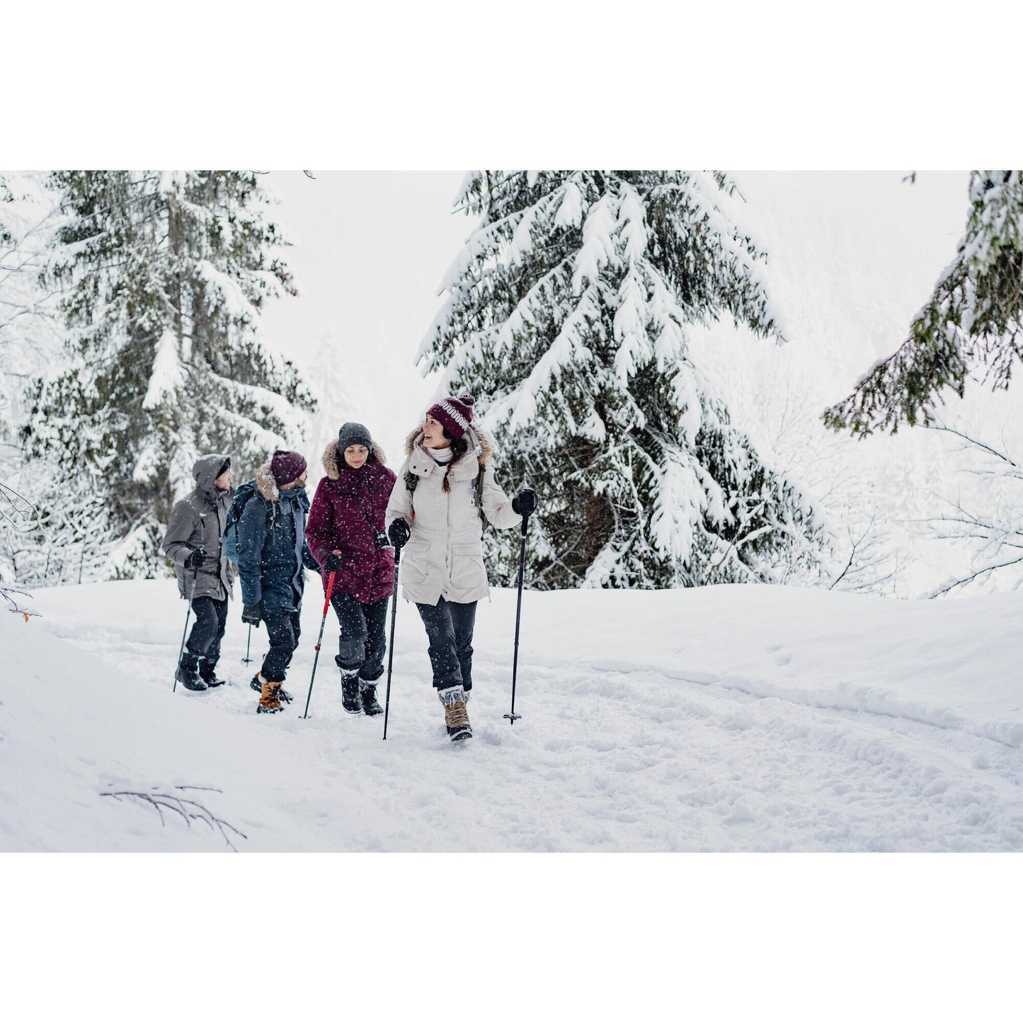 Quechua Women's NH500 Water-Repellent Snow Hiking Pants