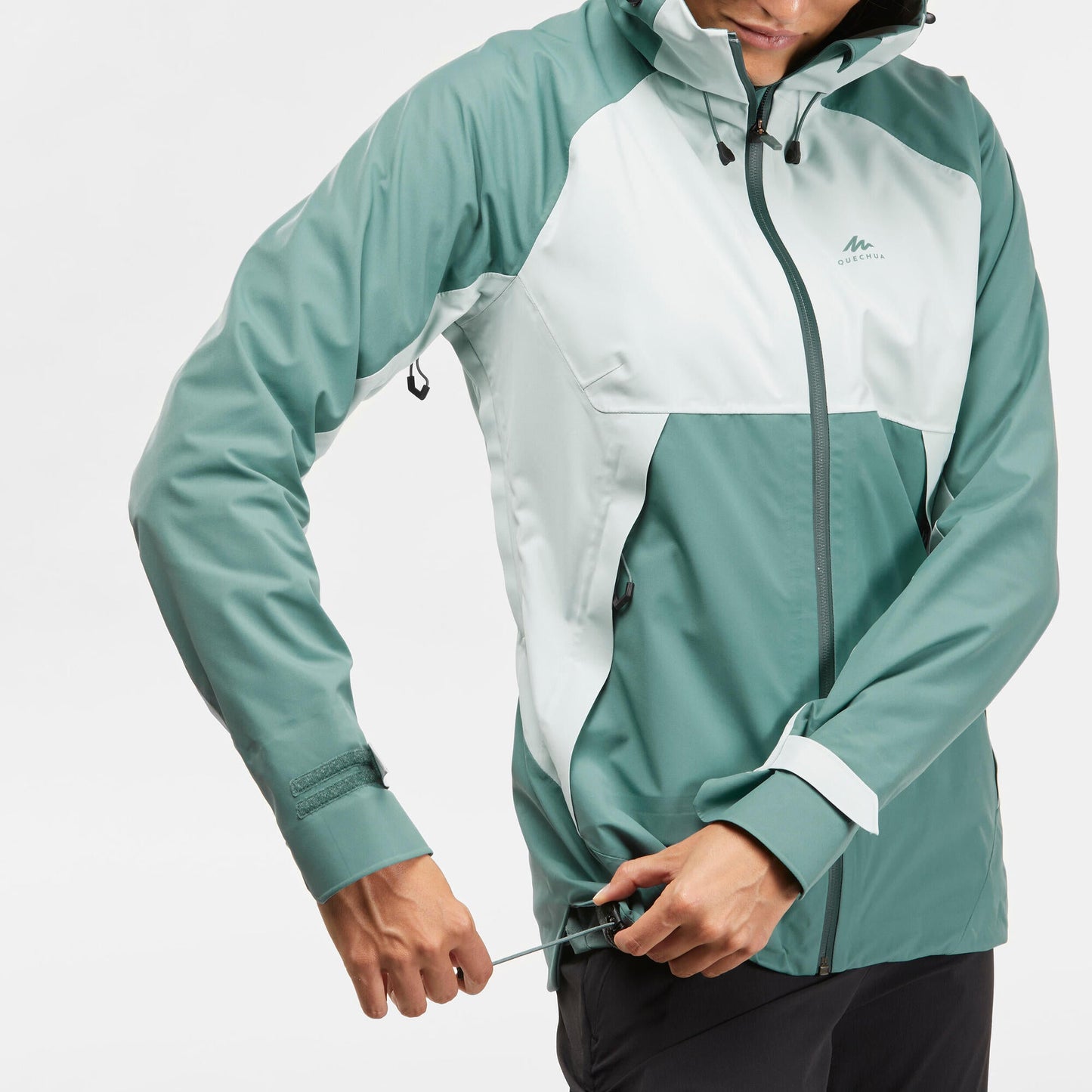 Quechua Women's MH500 Lightweight Waterproof Hiking Jacket