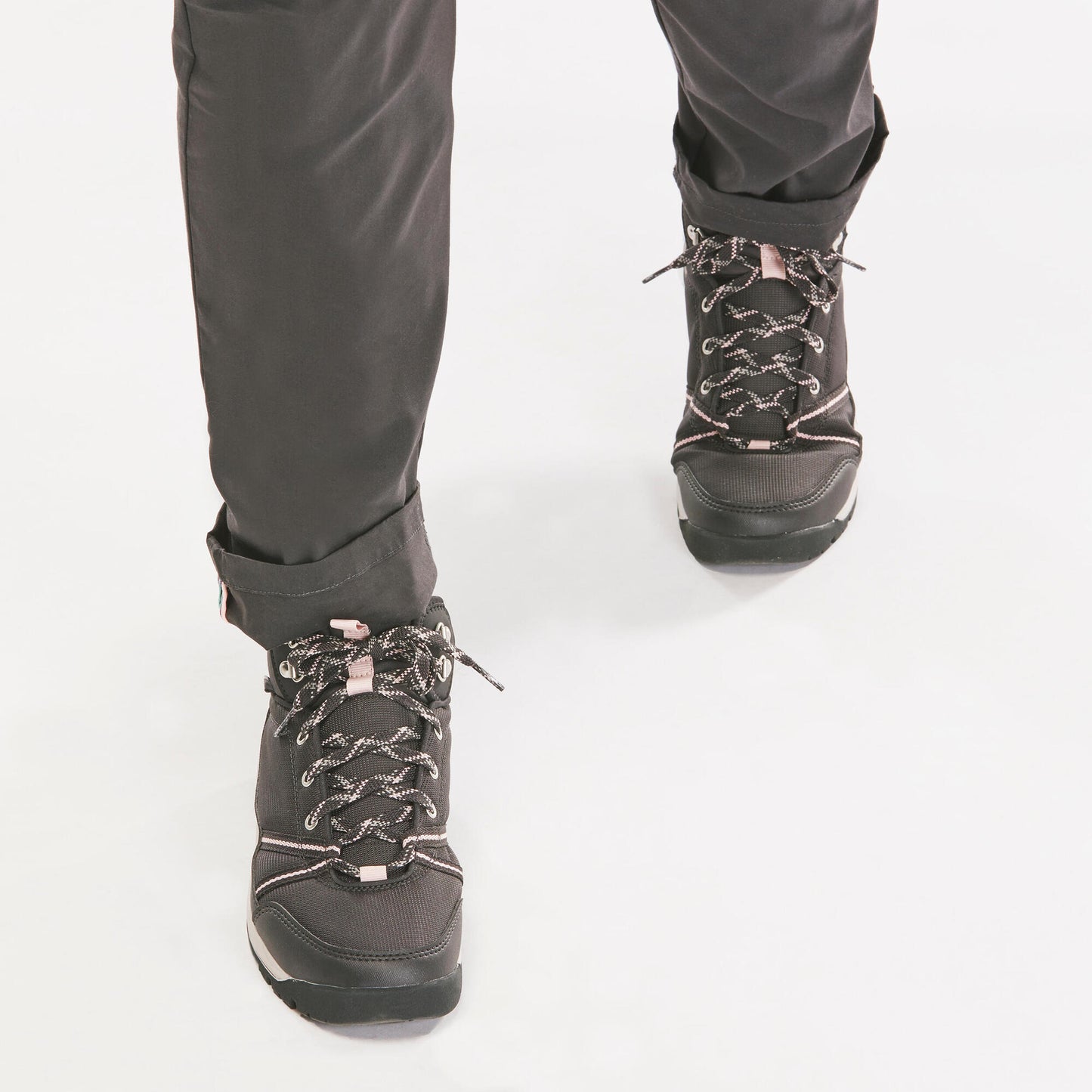 Quechua Women's Waterproof Hiking Boots - NH100 Mid WP