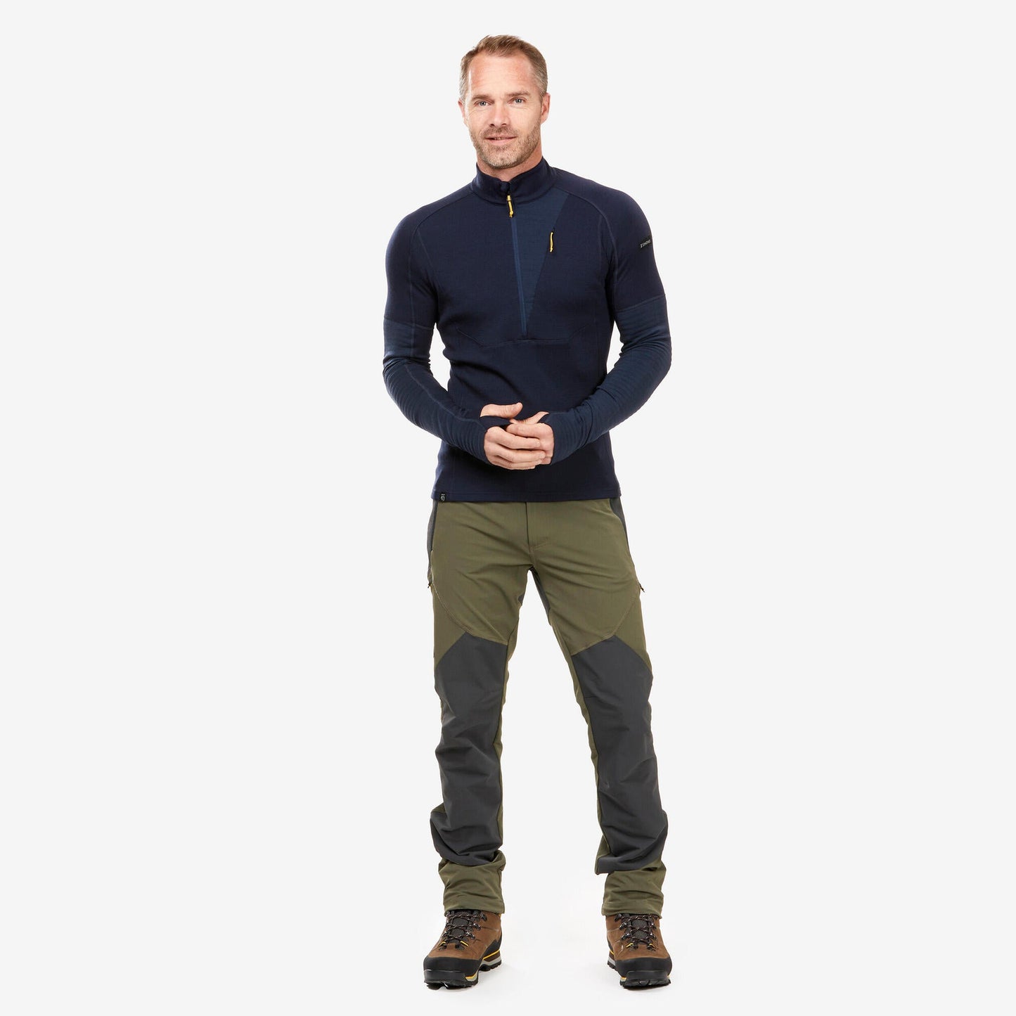 Forclaz Men's MT900 Merino Wool Long Sleeve Shirt