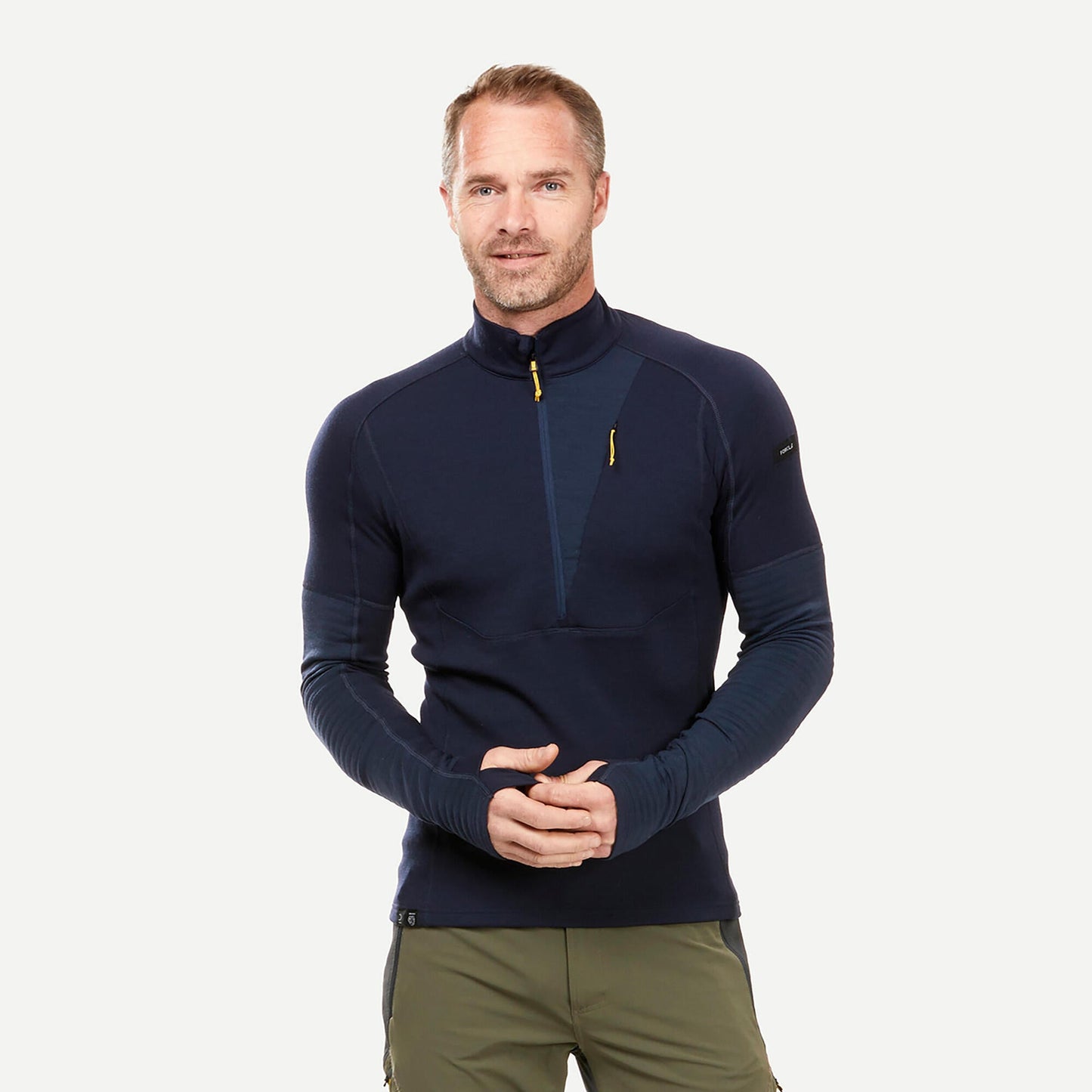 Forclaz Men's MT900 Merino Wool Long Sleeve Shirt