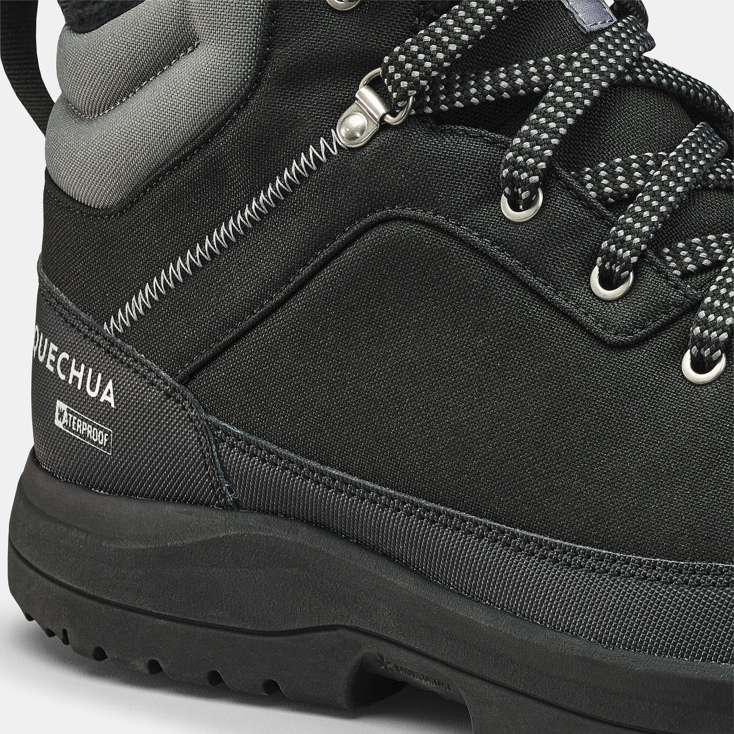 Quechua Men's NH100 Warm Waterproof Mid Hiking Boots