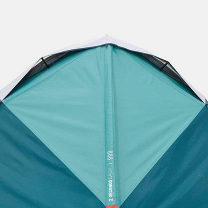 Quechua 2 Second Easy Fresh & Black Waterproof Pop Up Camping Tent 3 Person