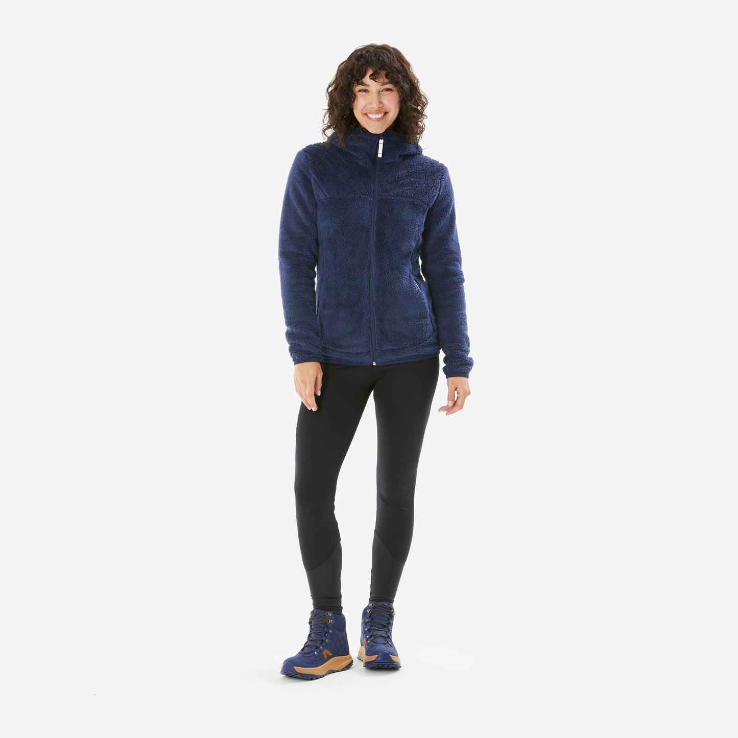 Quechua Women's NH100 U-Warm Hooded Fleece