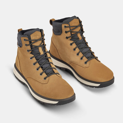Quechua Men's NH500 Warm Waterproof High Leather Hiking Boots