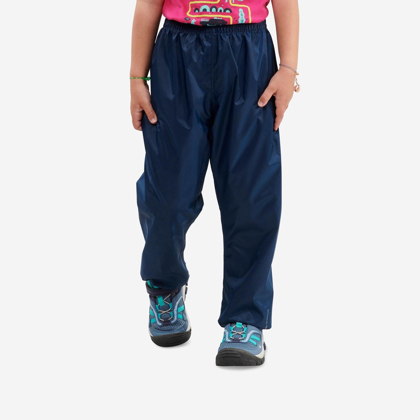 Quechua Kids’ MH100 Waterproof Hiking Overpants – Ages 2–6