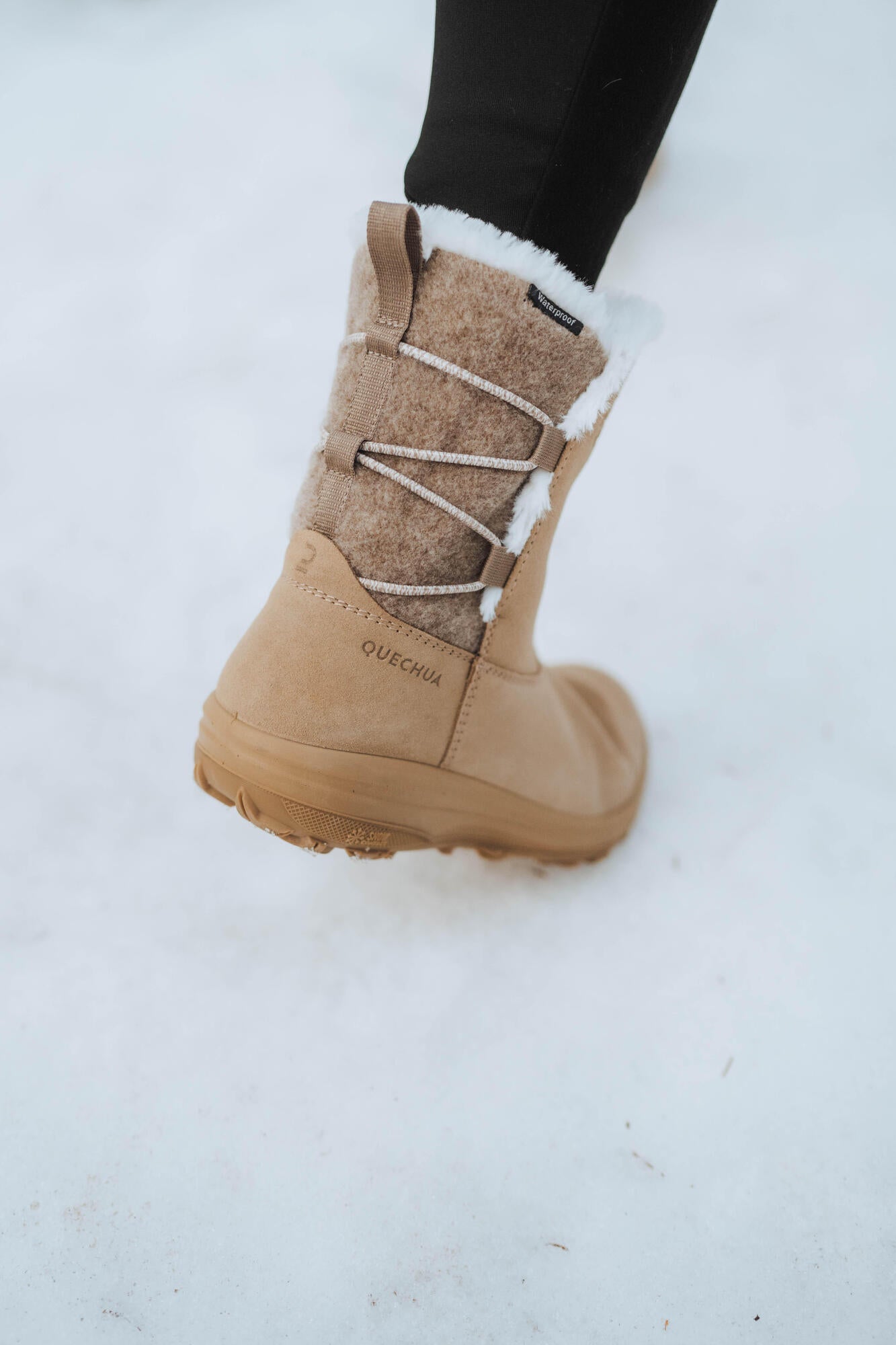 Quechua Women's SH500 Warm Waterproof Snow Hiking Boots