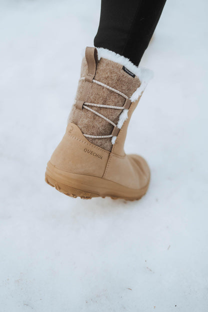 Quechua Women's SH500 Warm Waterproof Snow Hiking Boots