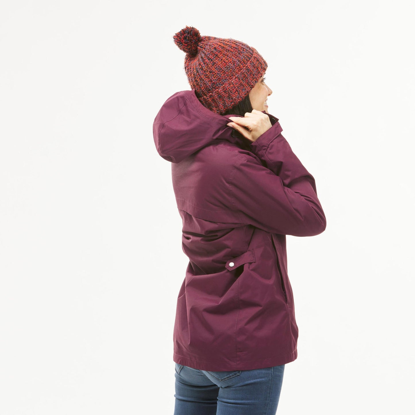 Quechua Women's NH100 3-in-1 Waterproof Jacket