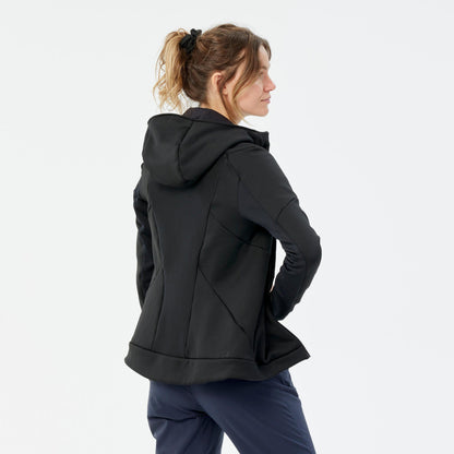 Quechua Women's Hiking Fleece Jacket - MH520 Hood