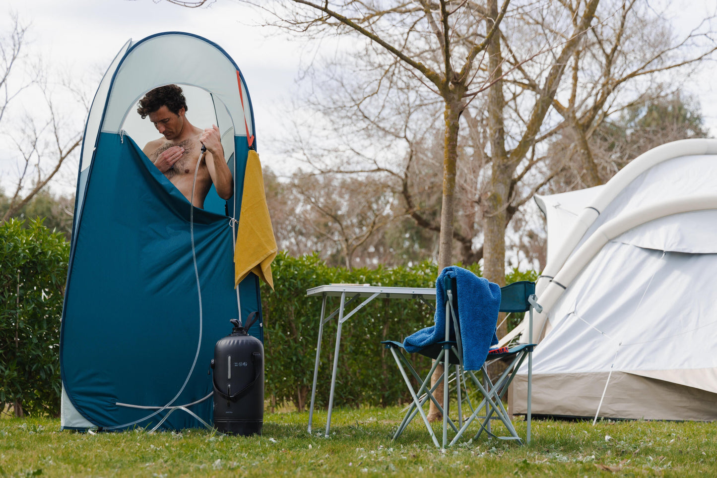 Quechua 10 L Solar Pressure Camping Shower