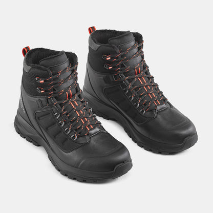 Quechua Men's NH500 Warm Waterproof Mid Snow Hiking Boots