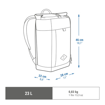 Quechua NH500 Escape Rolltop 23 L Backpack