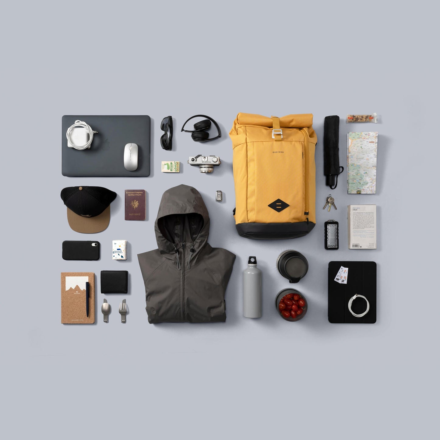 Quechua NH500 Escape Rolltop 23 L Backpack